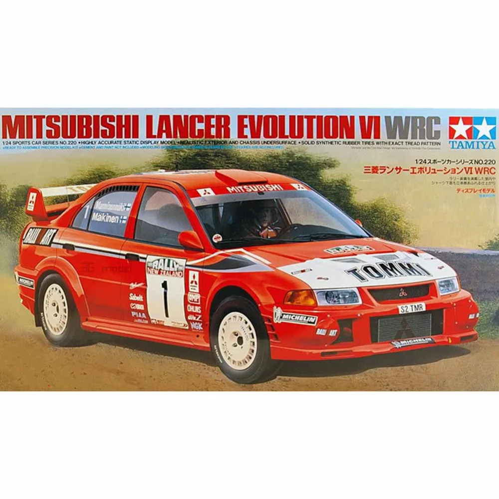 OHS Tamiya 24220 1/24 Lancer Evolution VI WRC модель автомобиля строительные наборы G | Игрушки и