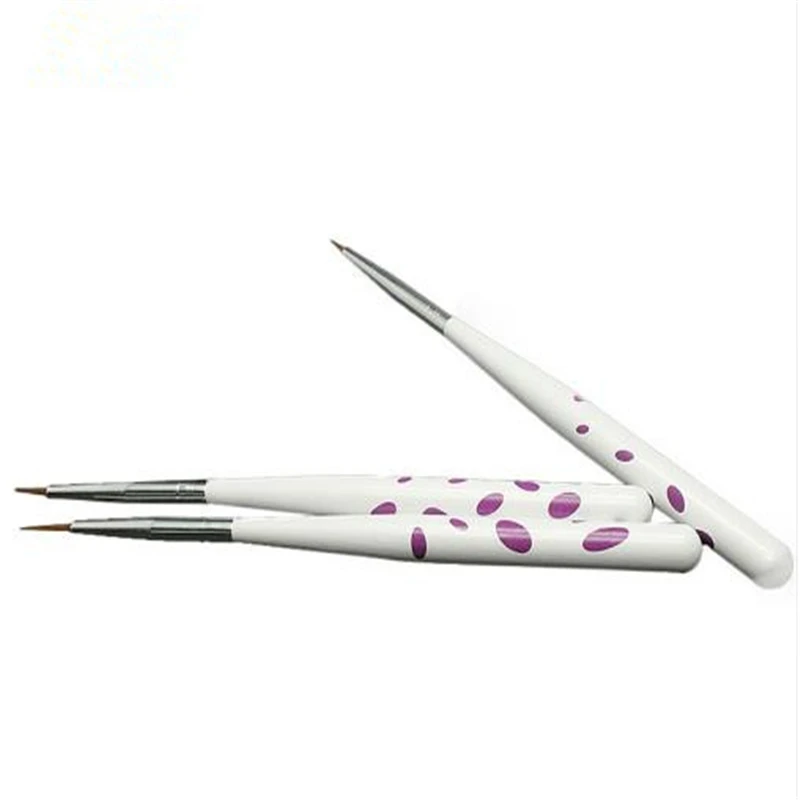 3Pcs Dot Printed Nail Art Painting Pen Suit Pens Manicure Tools | Красота и здоровье