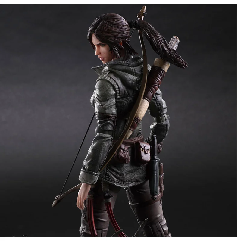 26 см игра искусство Rise of The Tomb Raider Lara Croft фигурка куклы игрушки ПВХ Коллекционная