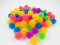 10pcslot 2cm tpr pet cat toys arbutus ball toys for cat kitten squeezes thorn ball chewing toy cats pet supplies