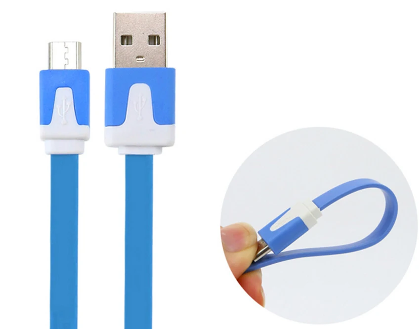 10 шт 1 м 3 фута микро USB 2,0 кабель 5pin Синхронизация зарядки плоский Лапша мобильный телефон Android кабели samsung huawei Xiaomi htc LG