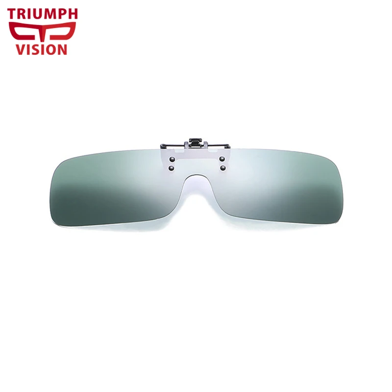 Солнцезащитные очки TRIUMPH VISION с клипсой для близорукости поляризационные линзы HD