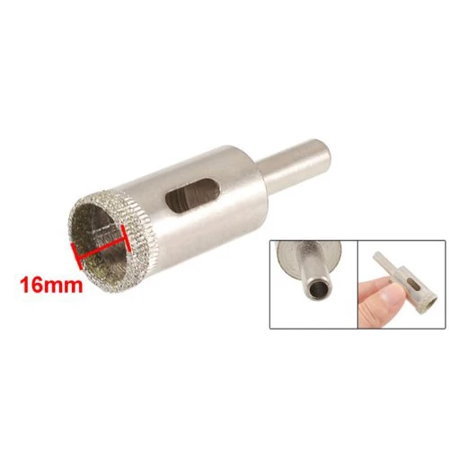 

DSHA New Hot Diamond Particles Drill Bit Ceramic Tile 16mm Dia Glass Hole Saw