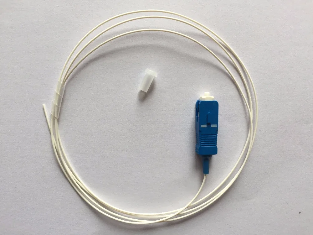 SC / UPC 1 м Simplex mode волоконно оптический патч корд 0 9 мм FTTH кабель|Оптоволоконное