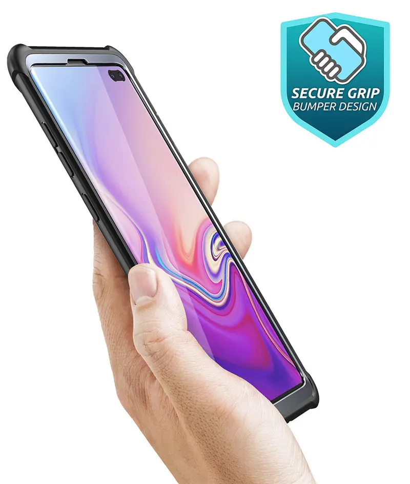 Для samsung S10 Plus чехол 6,4 Ares прочный Чехол на весь корпус со встроенной защитной пленкой [не совместим с датчиком отпечатков пальцев]