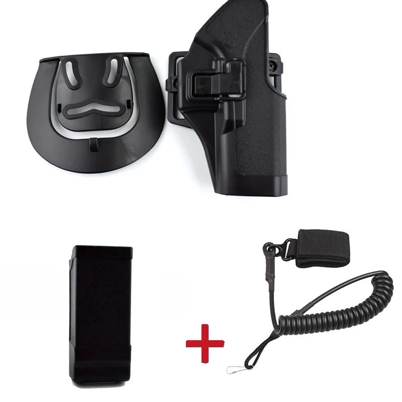 Combination 2 Левая/правая рука БЫСТРАЯ капля Glock пистолет кобура с пистолетом аксессуары для Glock 17 19 22 23 31 32 пистолет тактический охотничий снаряжение - Цвет: Combination 2