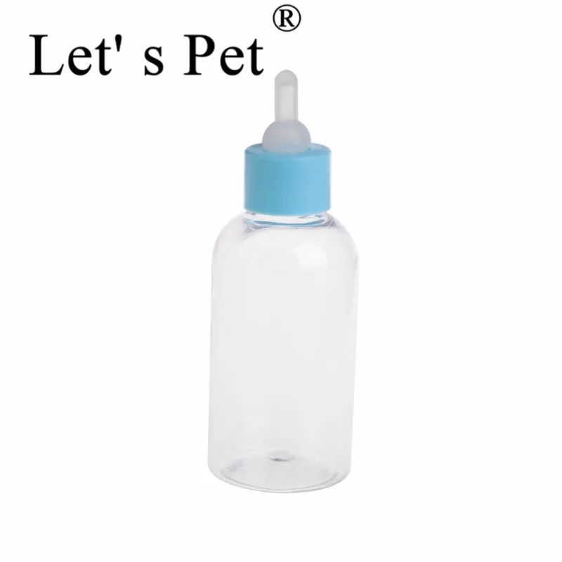 60ML Puppy Kitten Feeding Bottle Pet Dog Cat Bady Nursing Water Milk Feeder with Cleaning Brush | Дом и сад