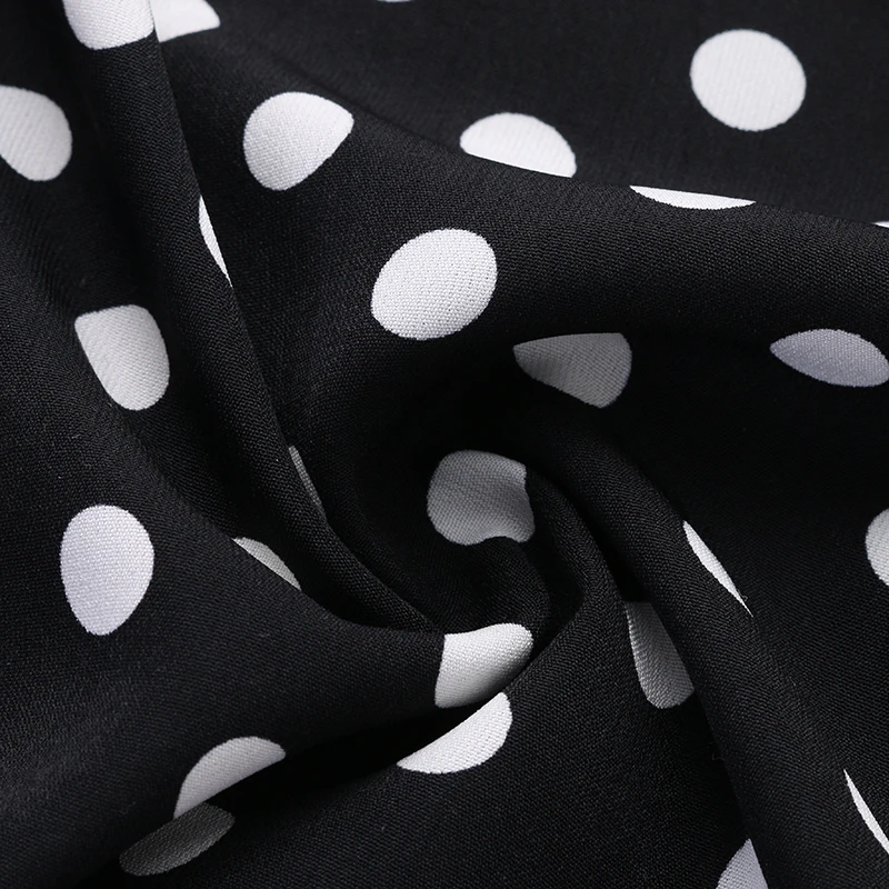 VONDA Women Blouses Summer Pregnant Flare Sleeve Blusas Shirts Casual Loose Polka Dot Print Elegant Maternity Clothes Tops