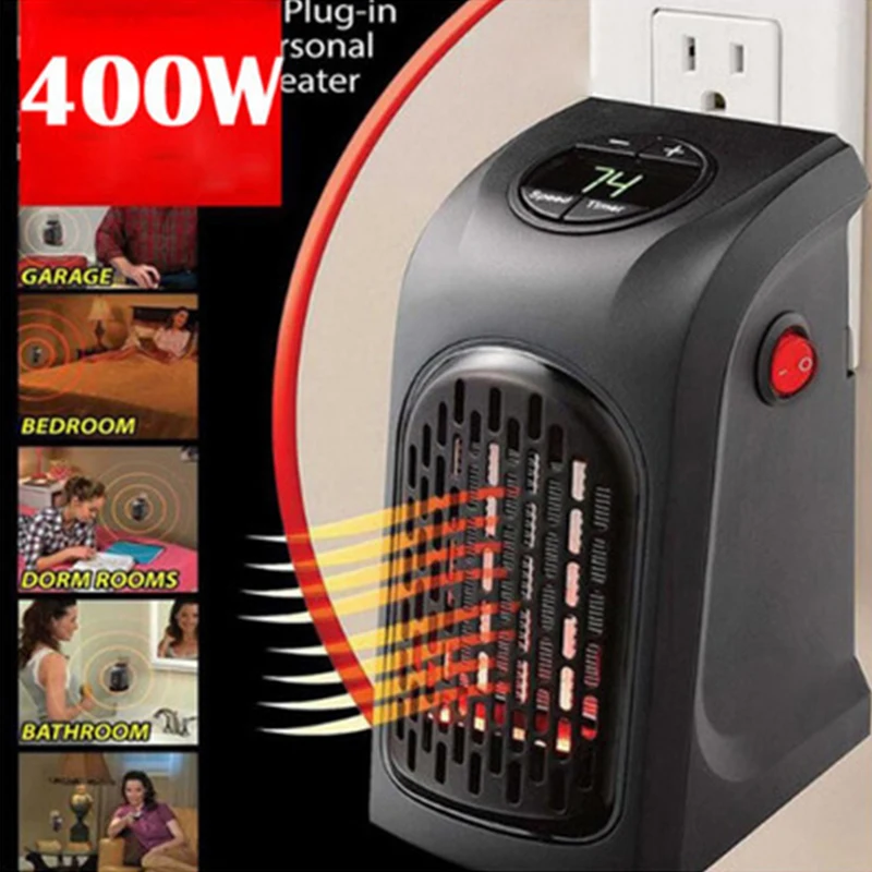 Mini Electric Home Handy Heater radiator thermostat Space Portable Office Room Appliance | Бытовая техника