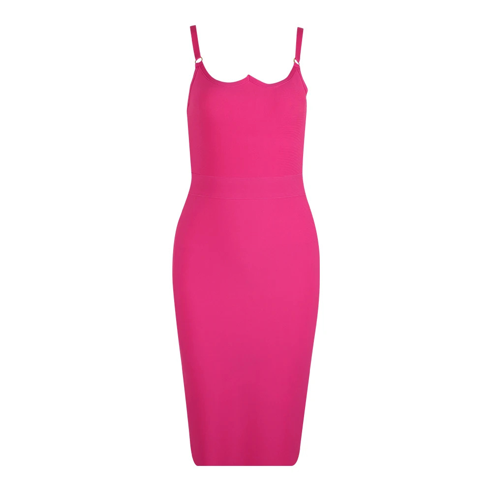 Настройки Бандажное платье Vestidos Verano Розовый Креп платье с корсетом Bodycon клуб знаменитостей вечерние 4053