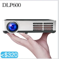 Poner Saund 600 DLP Мини проектор Android Proyector затвор 3D wifi Поддержка Full HD 1080p HDMI домашний кинотеатр Projetor Bluetooth