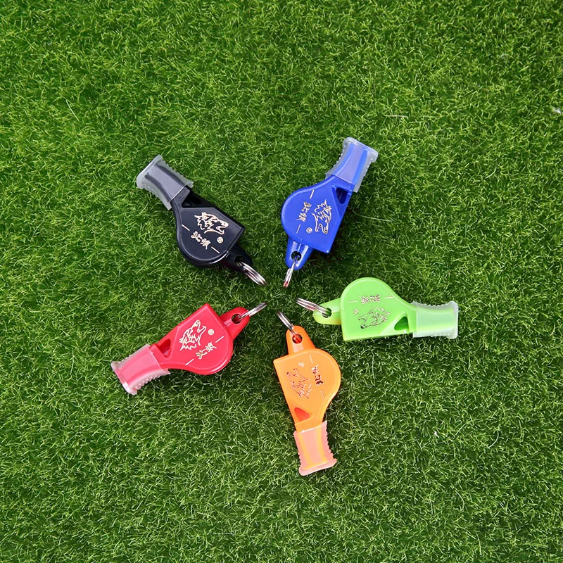 12 шт. в упаковке горячая Распродажа свисток футбольного судьи спасательное свист