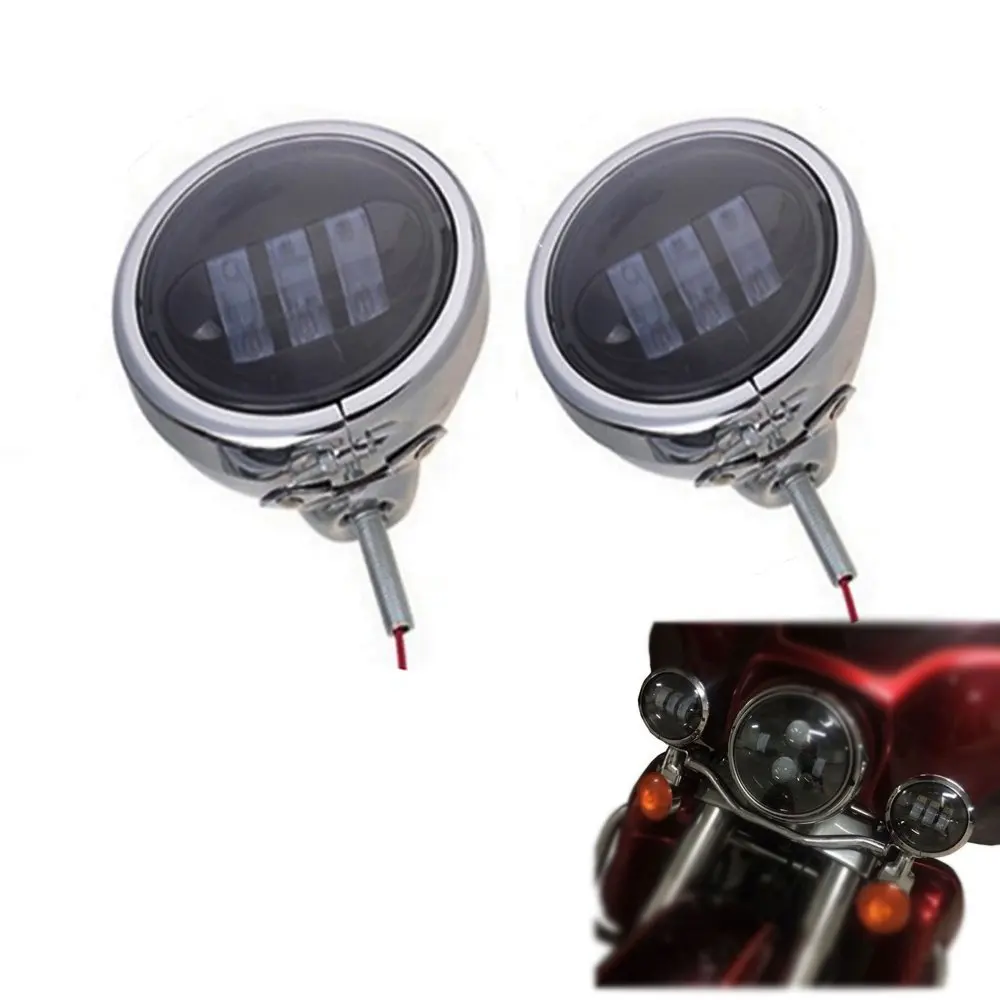 Пара 4 5 дюйма корпус ковша с парой вспомогательный пятно Противотуманные фары