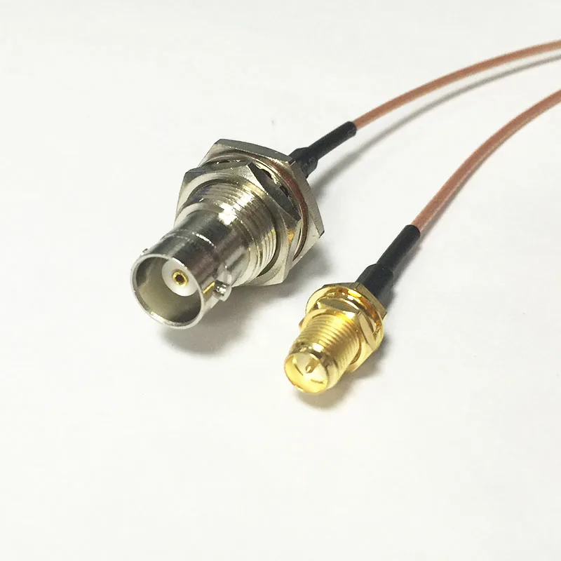 Адаптер антенны Wi-Fi RP SMA female switch BNC Перемычка кабеля RG178 15 см оптовая продажа |