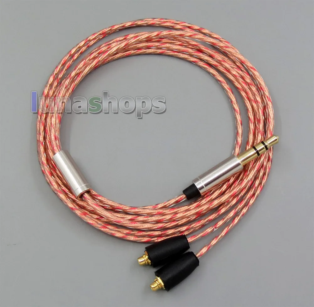 

LN005367 3.5mm Soft OFC Shielding Earphone Cable For Shure se215 se315 se425 se535 Se846