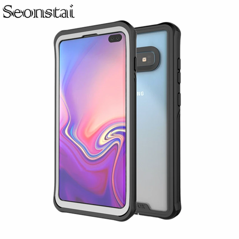 Защитный противоударный чехол S10 Plus для Samsung S10e S9 сверхпрочный Galaxy S8 Plus|Бамперы| |