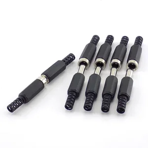 5 шт., 10 шт., гнездовой разъем питания постоянного тока, 5,5 мм x 2,1 мм x гнездовой разъем для адаптера, набор разъемов для DIY проектов