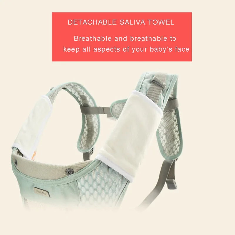 Ibelibaby переносные детские подтяжки рюкзак плечи Детская сумка-кенгуру 20 кг Воздухопроницаемый кенгуру обертывание