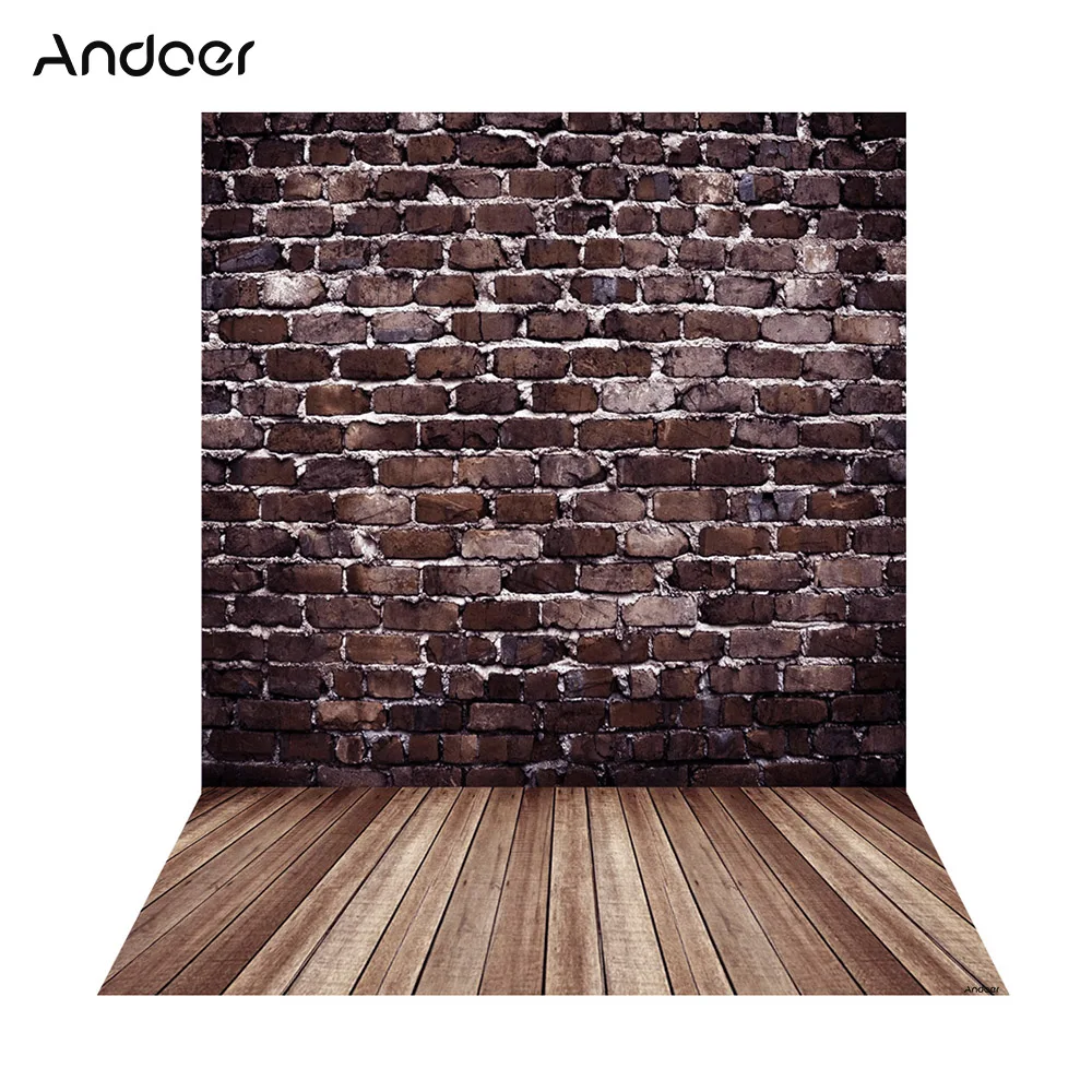 Andoer 1 5*2 м большой фон для фотографии классический стиль винтажный деревянный пол
