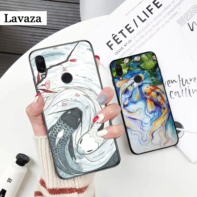 Силиконовый чехол Yin Yang Koi Fish для Xiaomi MI 5X 6 6X 8 9 SE 9T Pro CC9E CC9 A3 F1 A1 A2 Lite MAX 3|Бамперы| |