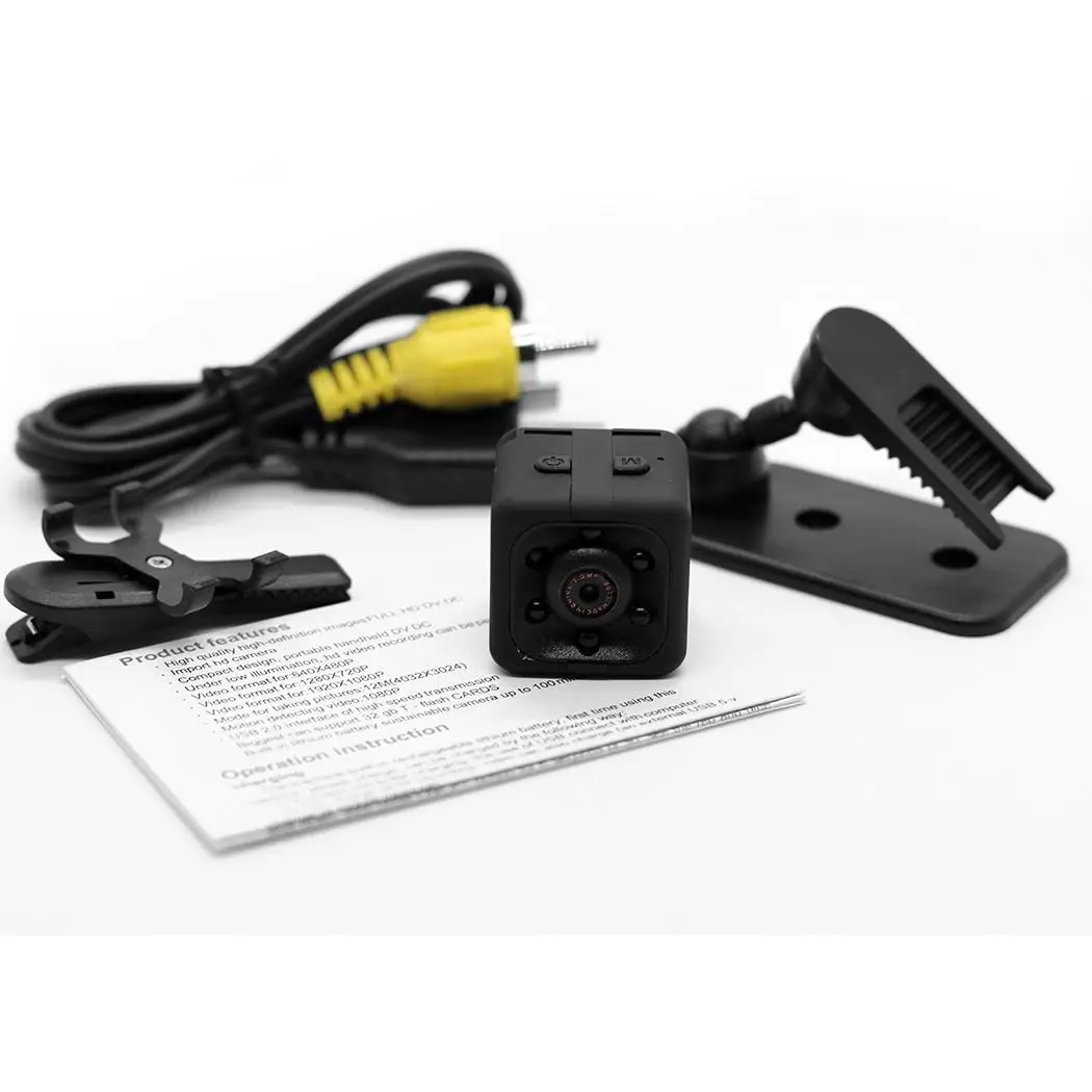 Открытый Портативный 1080P HD Pixel Mini DC5V JPG набор обнаружения движения Спортивная