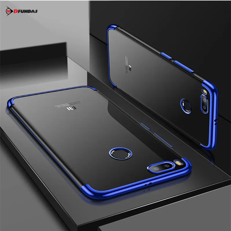 Чехол для Xiaomi 8 Lite чехлы Xiomi Mi задняя крышка прозрачный силикон мягкий ТПУ черное