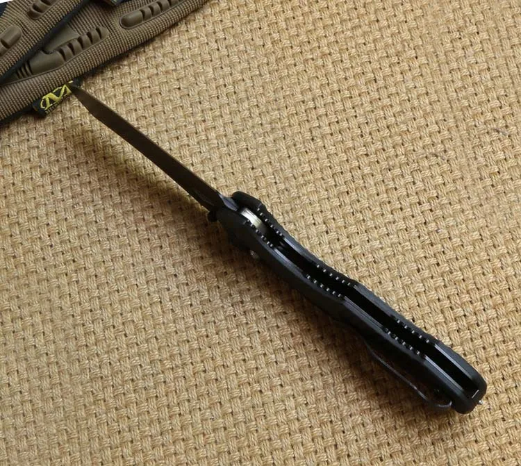 DICORIA BM810 G10 ручка складной нож D2 Сталь лезвие Медь стиральная машина для кемпинга