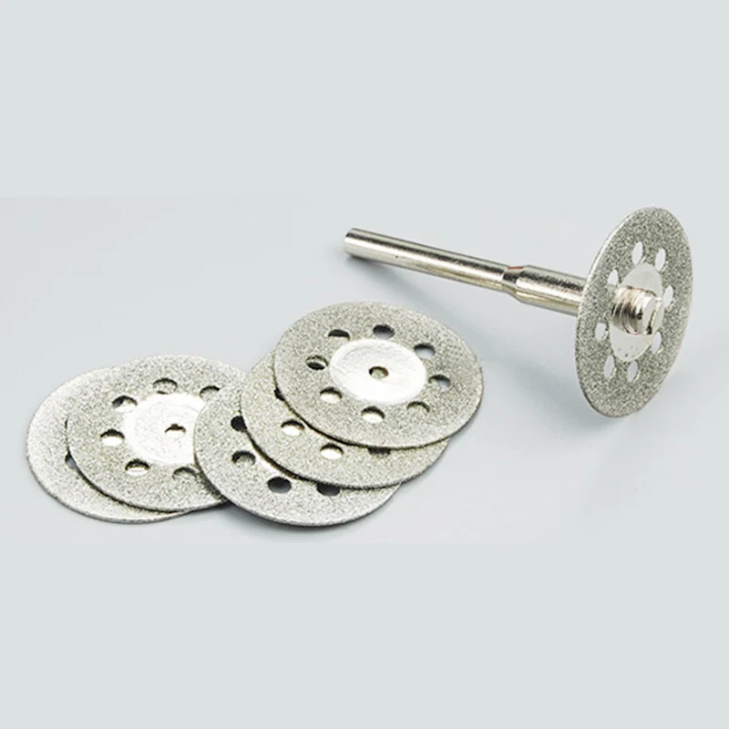 QWORK 5 шт. 10 22 мм Аксессуары dremel алмазный шлифовальный круг мини циркулярная пила