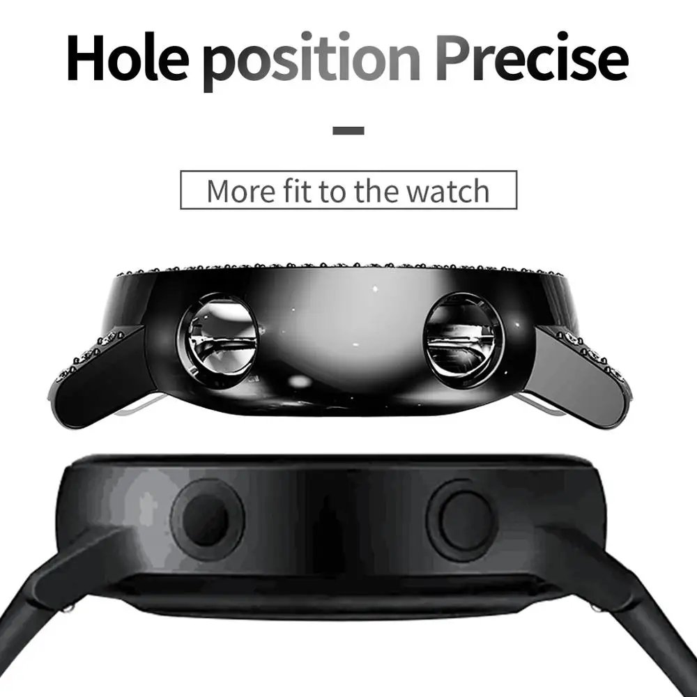 Для samsung Galaxy Watch Активный Чехол SM-R500 ПК умные часы Алмазный чехол светильник тонкий пластиковый бампер аксессуары