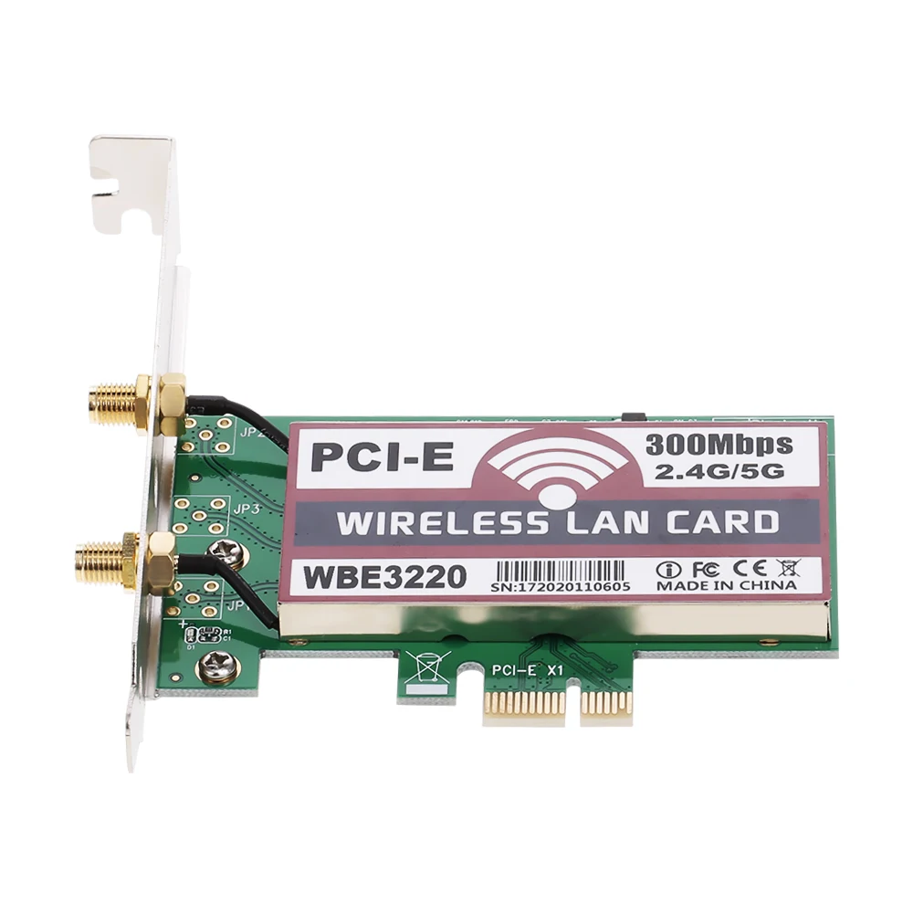 Беспроводная LAN Карта WiFi сетевая карта с антеннами высоким коэффициентом