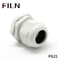 pg21 m25x1 5 nylon ip68 waterproof cable gland connector compression electrical solar cable entry
