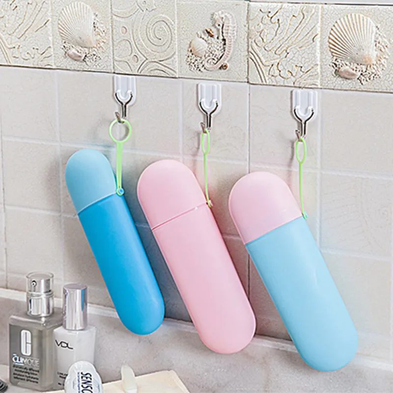Travel Portable Toothbrush Box Toothpaste Holder Cup Wash Cartridge Protector Sleeve Bathroom Products | Дом и сад