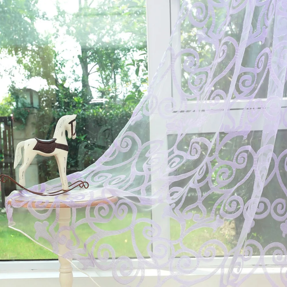 NAPEARL модные шторы тюль панель отвесные ткани окно балкон кухня гостиная органза