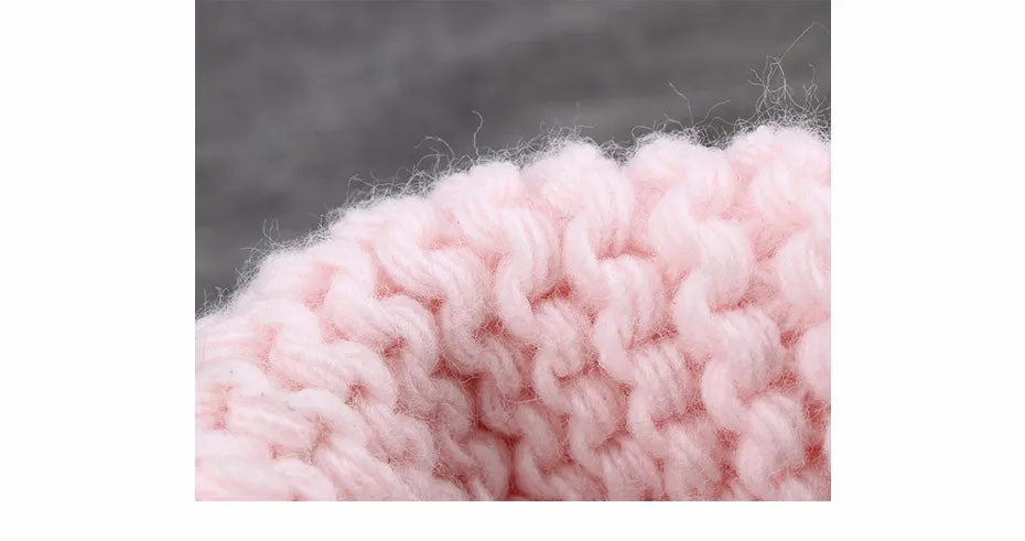 Furtalk Детская Зимняя шерстяная вязаная Skullies шапочка прекрасный ребенок уха шапки для девочек и мальчиков