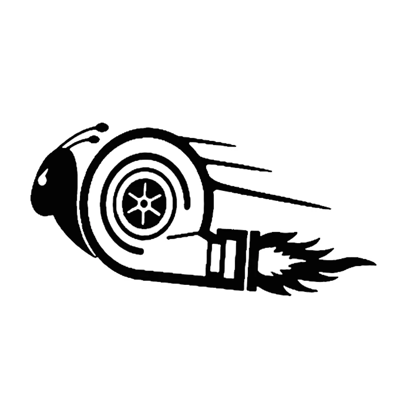 Стильная Автомобильная наклейка 15*7 5 см стильная s DUB Drift Race Turbo Snail забавная и