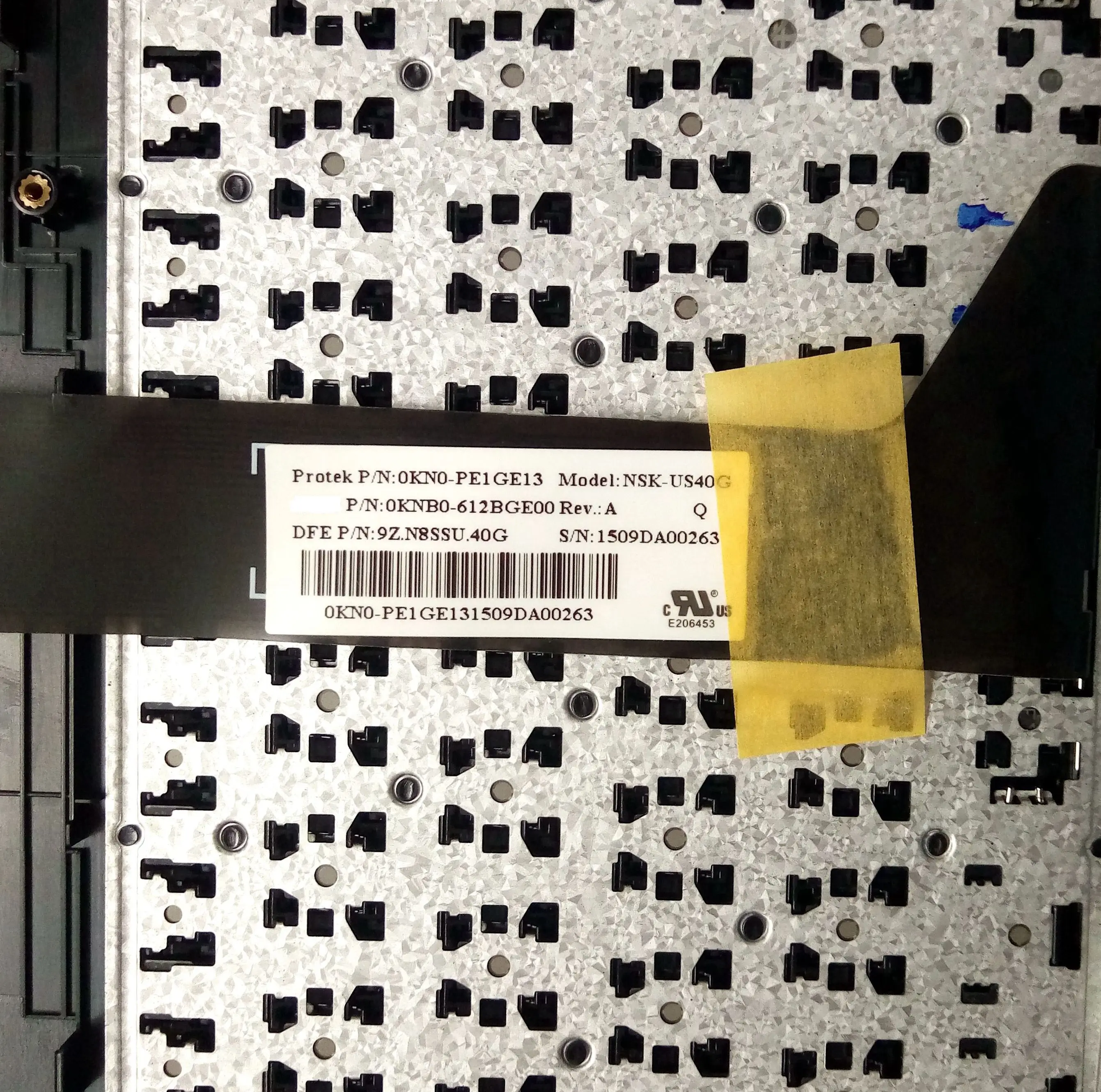 Чехол для клавиатуры Asus X552L X552LA X552LAV X552LD X552LDV