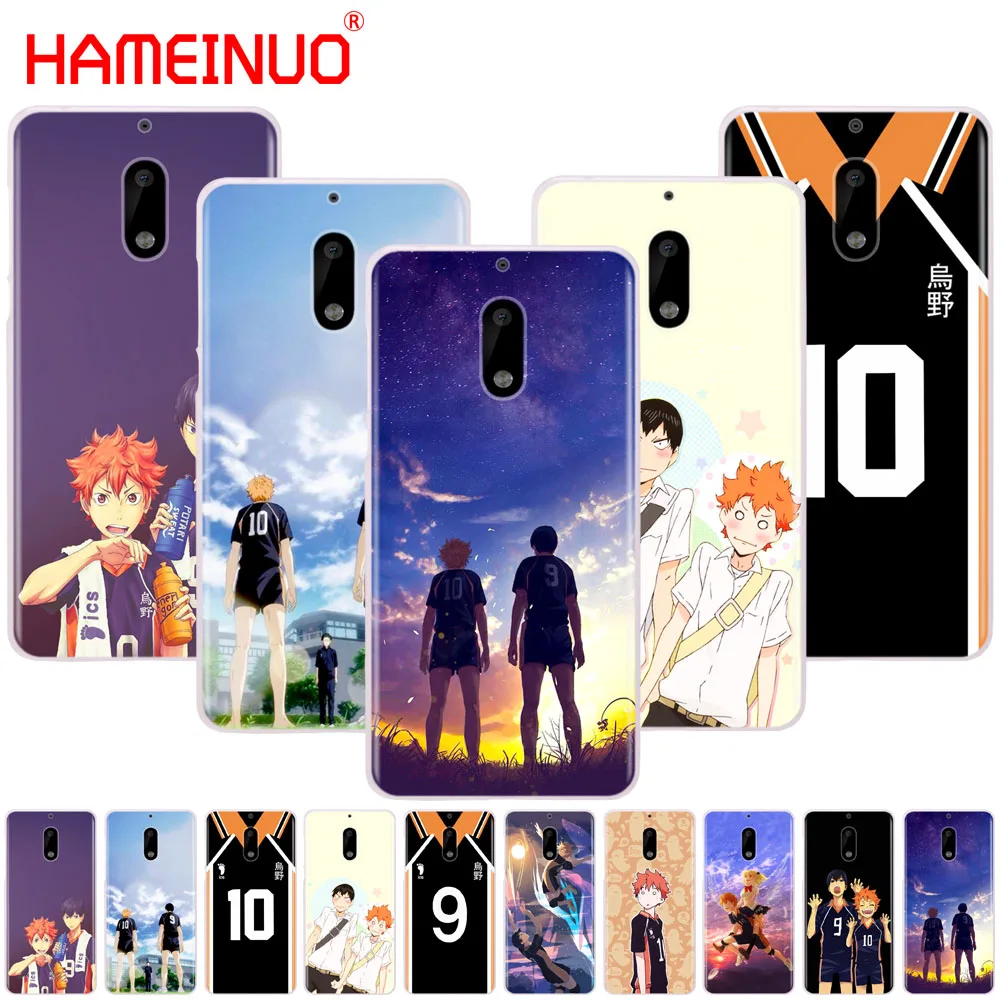 HAMEINUO Haikyuu Hinata атаки Аниме Манга волейбол форма чехол для телефона Nokia 9 8 7 6 5 3 Lumia 640
