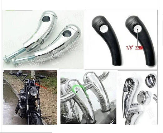 Руль для Honda Yamaha Suzuki Kawasaki 4 5 дюйма 22 мм 7/8 дюйма|22mm handlebar|handlebar 22mm22mm handlebar risers |