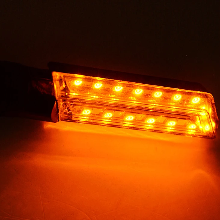 Универсальный мотоциклов LED высокая производительность Янтарный Высокая