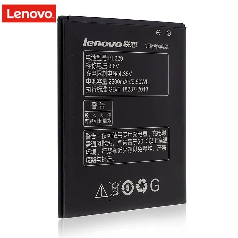 Оригинальный телефон литий ионный аккумулятор BL229 для Lenovo A8 A 8 A806 A808T 806 808T 2500 мач