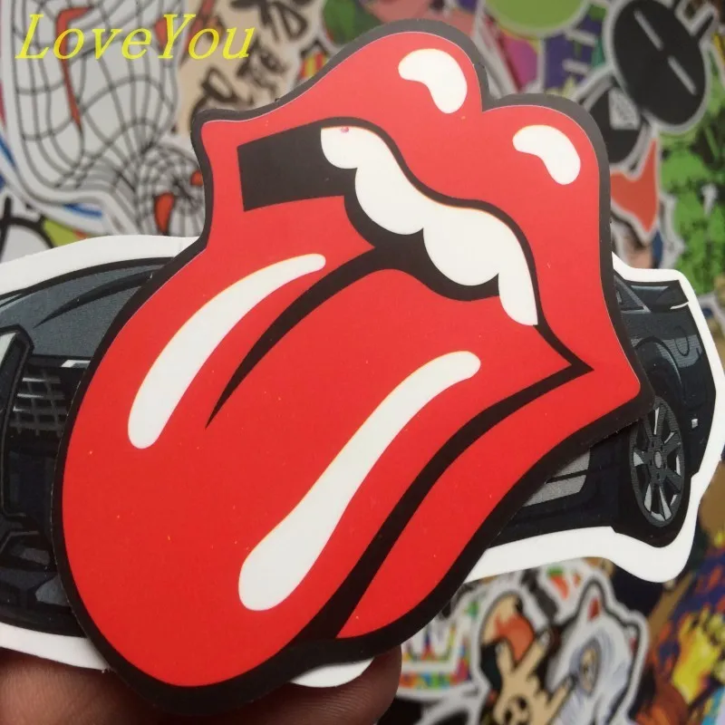 30 шт. / набор случайных музыкальных пленочных виниловых наклеек для скейтборда, гитары, чехла для путешествий, автомобильных наклеек, милых наклеек в стиле моды для мотоциклов и рисунков.