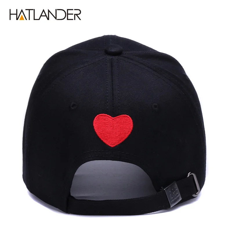 HATLANDER Высокое качество оригинала любовное письмо бейсболки 6 панелей Кепка