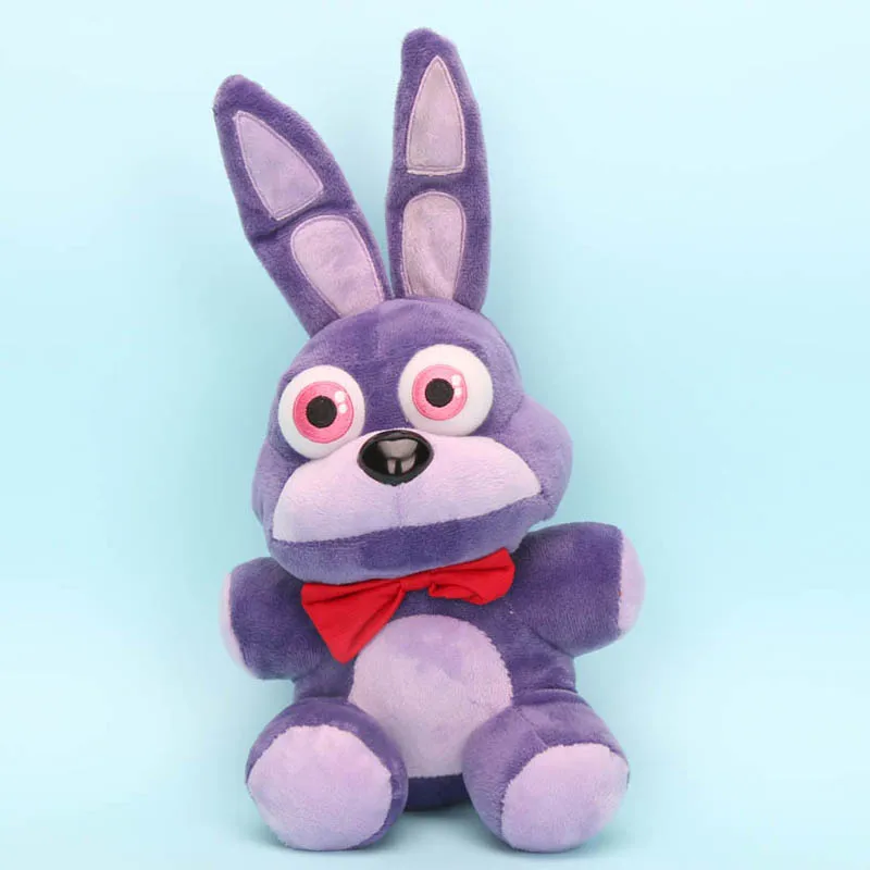 25cm bonnie 25 см игровой FNAF Five Nights at Freddy's Sister Location Red Foxy Mangle Golden Shadow медведь Фредди Бонни и Чика плюшевые игрушки куклы - Цвет: 25cm bonnie