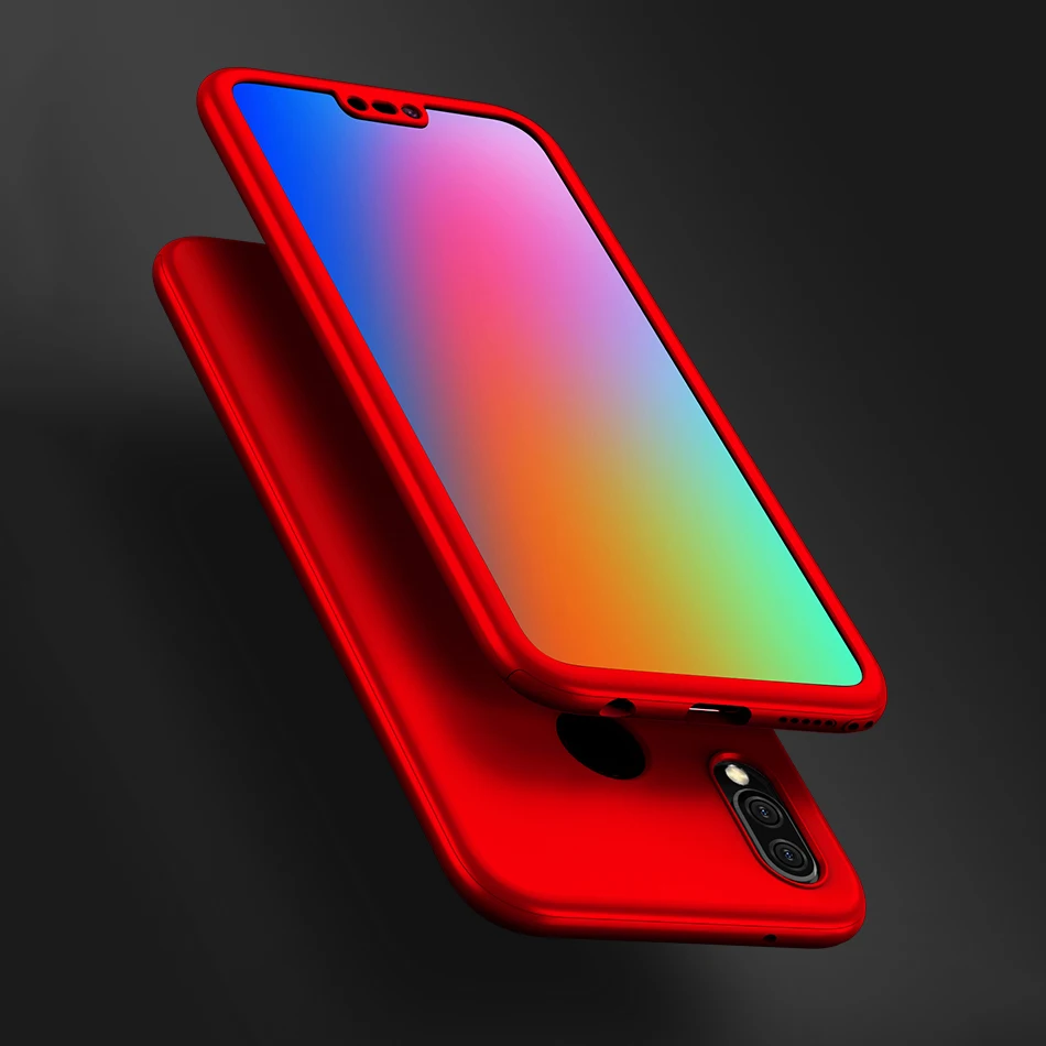Чехол полностью защищающий телефон для HUAWEI honor note10 8X max 8c 5x 10 lite enjoy9 maimang5 жесткий
