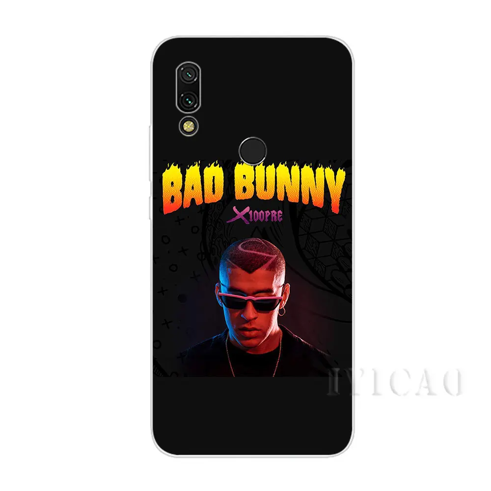 IYICAO Bad Bunny Hard Case for Xiaomi Redmi Note 3 4 5 6 7 Pro 5A Prime Cover | Мобильные телефоны и аксессуары