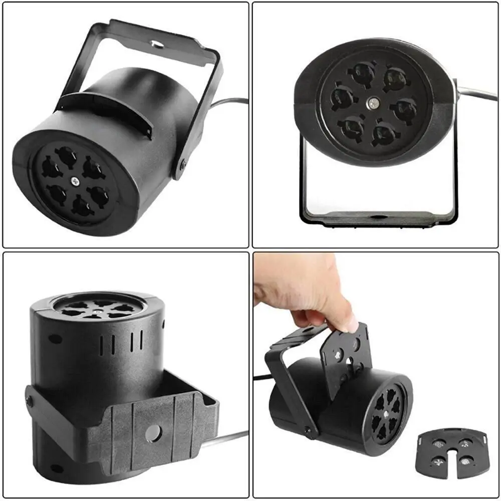 Лазерный прожектор миниатюрный светодиодный сценический светильник в форме