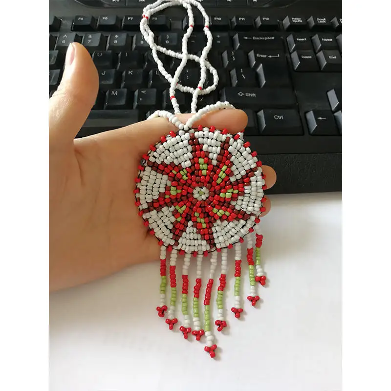 SHINUSBOHO богемное чокер длинное ожерелье женское племя кисточкой ожерелье-амулет с бисером эффектное Ожерелье de moda bijoux femme