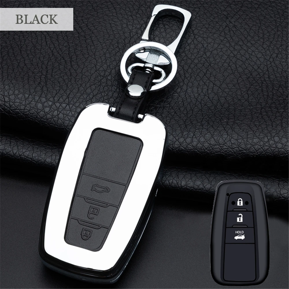 Дистанционный автомобильный брелок для ключей чехол для Toyota Highlander Camry CHR Prius Corolla RAV4 Prado Land Cruiser