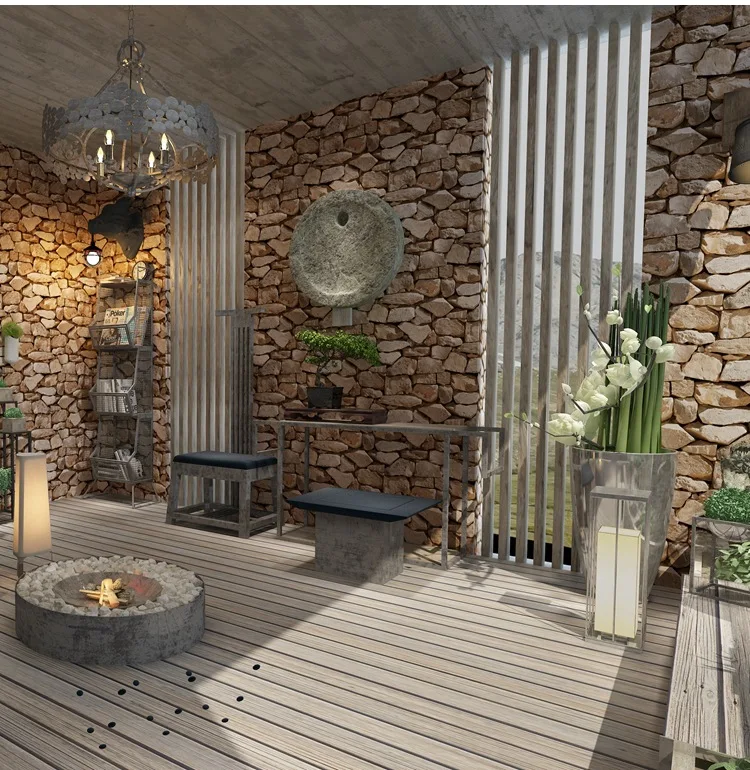 Винтажная 3d настенная бумага рулон для гостиной фон домашнего декора виниловые