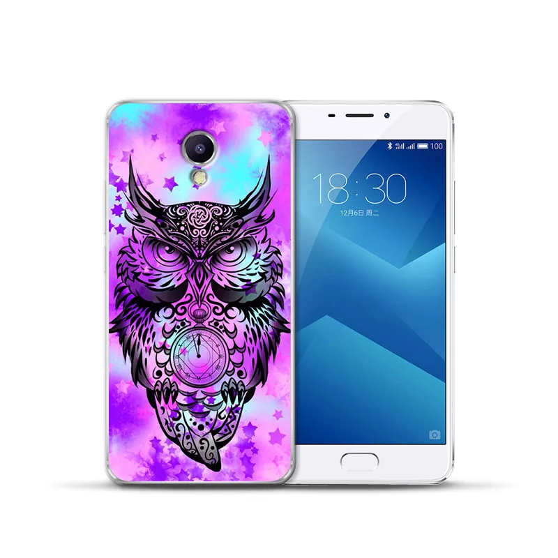 0115 Роскошная Сова Звездная блаженная любовь одинокая для Meizu M3S M5 M5S M5C M6 M3 M5 M6 Note U10 U20 чехол силиконовый чехол Capinha Etui - Цвет: 0115